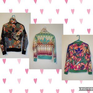 RARE PRINT Adidas x FARM Rio Jackets